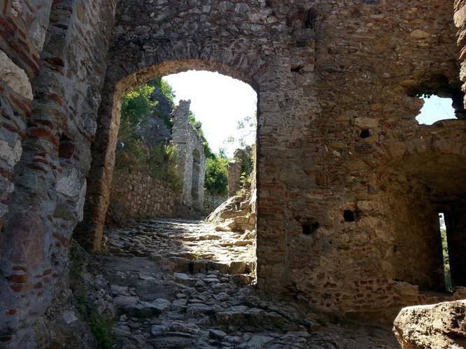MISTRA, Grecja. Kamienne opuszczone miasto