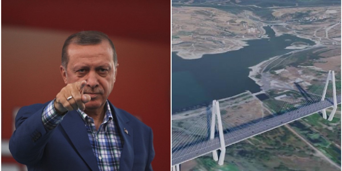 "Otwarcie nowego kanału równoległego do Bosforu, który nazywamy Kanal Istanbul, to moje marzenie" mówił już cztery lata temu prezydent Turcji Recep Tayyip Erdogan