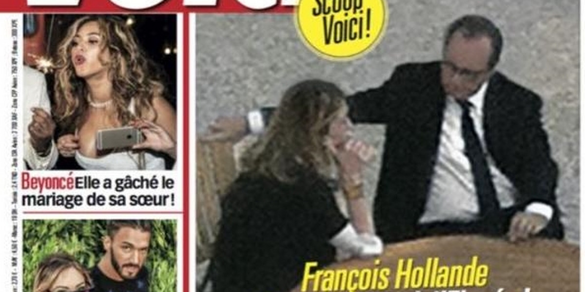 Francois Hollande i Juliet Gayet 