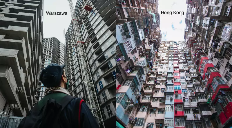 Porównaliśmy warszawski Hong Kong z prawdziwym. Osiedle wywołało spór