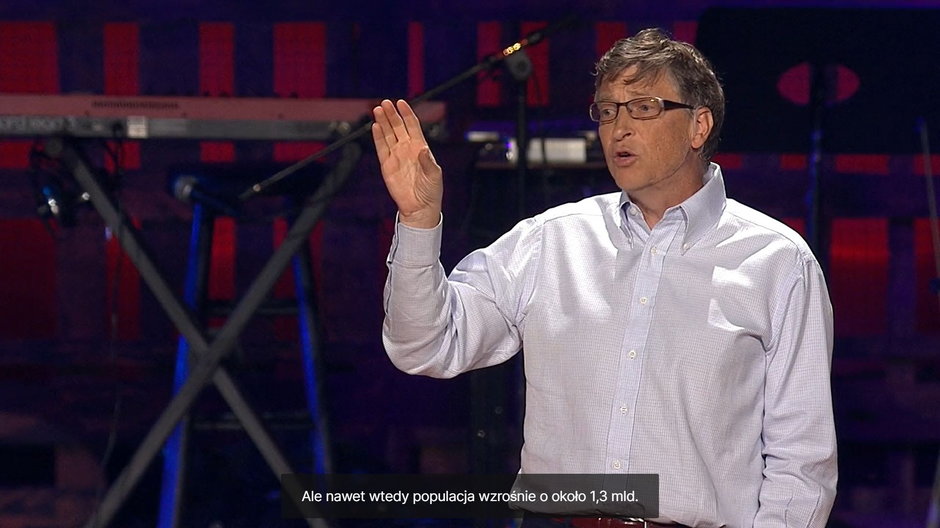 Bill Gates podczas konferencji TED w 2010 roku. Fot. TED/YouTube