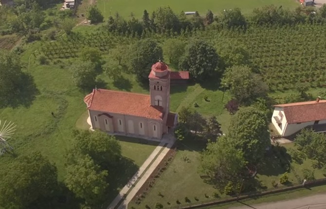 Crkva u selu Udovice
