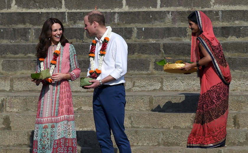 Księżna Kate i książę William w Indiach