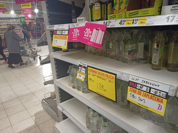 Ostatnie dni Tesco przy ul. Kapelanka w Krakowie