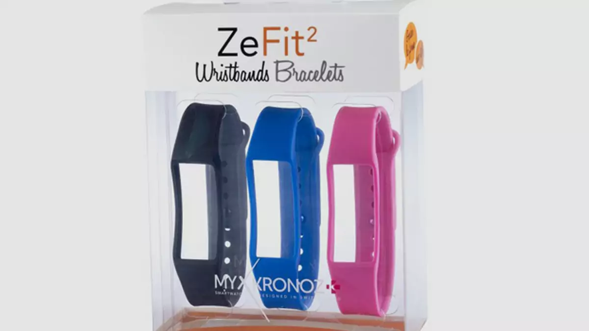 MyKronoz wypuszcza wymienne opaski do smartbandów ZeFit2
