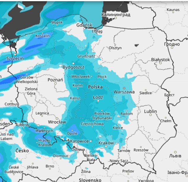 Opady deszczu, 11.03