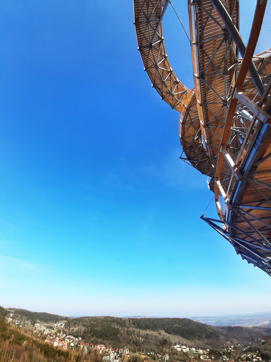 Sky Walk w Świeradowie-Zdroju. Najwyższa w Polsce wieża widokowa