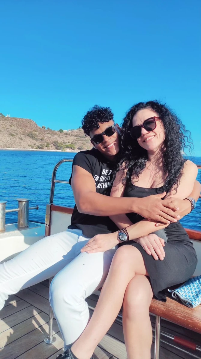 Lisdian Abreu de la Rosa i Ana Abreu Franić