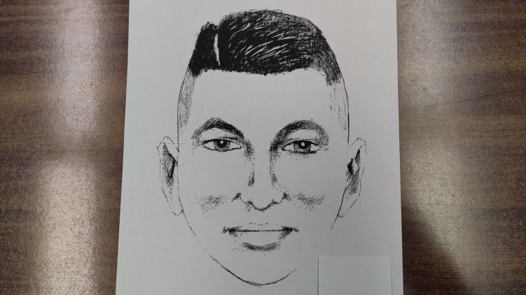 200 ezer forint jár a nyomravezetőnek, a tettesről ez a fantomkép készült / Fotó: Police.hu