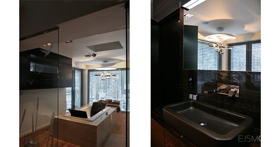 Nowoczesna łazienka - projekt Ejsmont