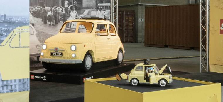 Lego wskrzesiło klasycznego Fiata 500 –  w miniaturze i w skali 1:1