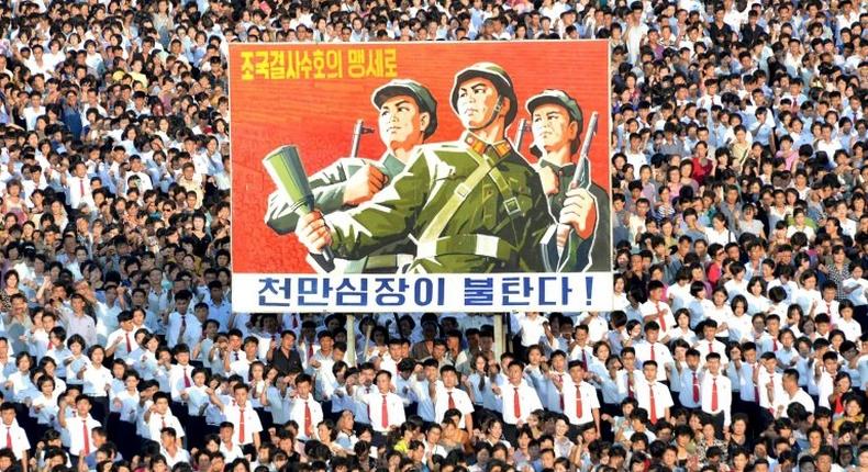 Hit with tough new UN sanctions, North Korea responds with mass rallies, threats and a war or words with Washington