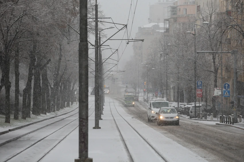 Sneg u Beogradu
