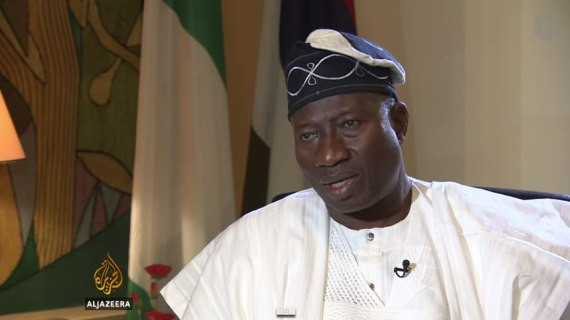 President Goodluck Jonathan governed Nigeria during the Malabu oil payment (Al Jazeera) 