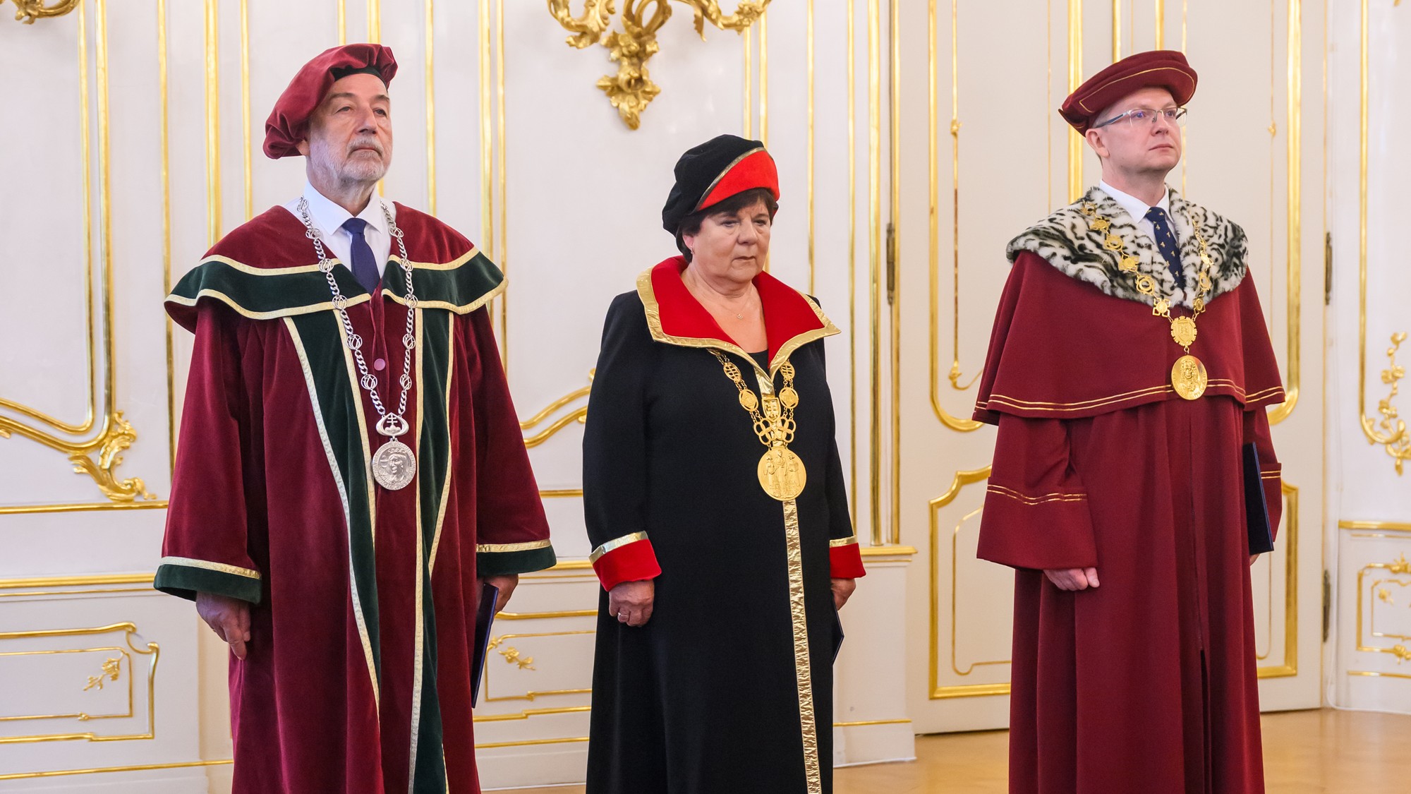 Prezident SR Peter Pellegrini slávnostne vymenoval rektorov vysokých škôl