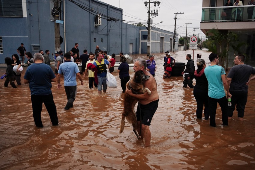 Poplave u Brazilu - Kanoas, Rio Grande do Sul, 4. maja