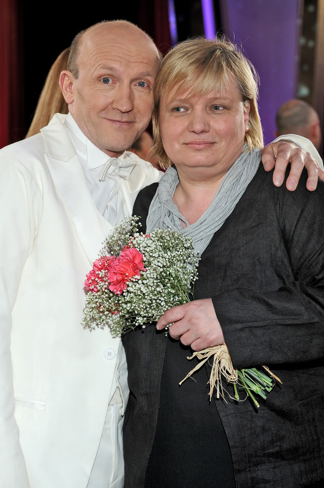 Artur Barciś z żoną Beatą