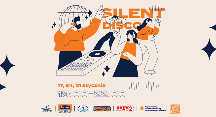 Na Silent Disco możecie się wybrać 17, 24 lub 31 stycznia. 