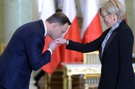 Andrzej Duda i Julia Przyłębska