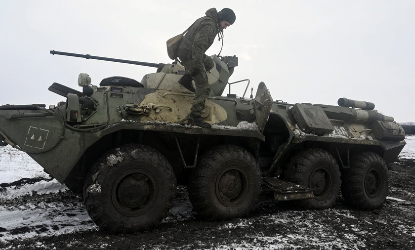 Rosyjskie wojska są lokowane w pobliżu granicy z Polską.