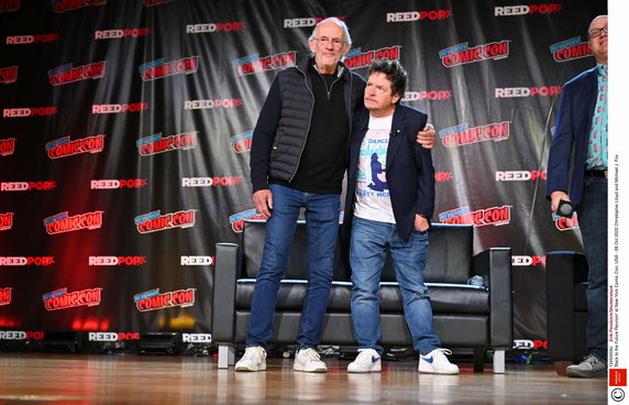 Michael J. Fox and Christopher Lloyd