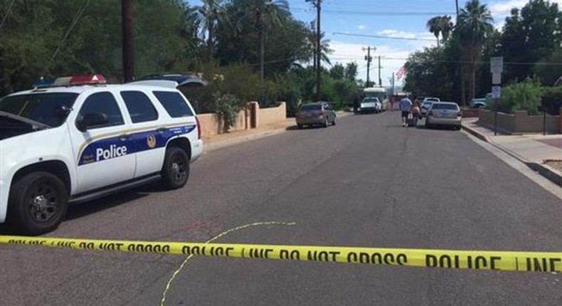 A decapitated woman and mutilated dogs were found in a Phoenix apartment Saturday morning and police.