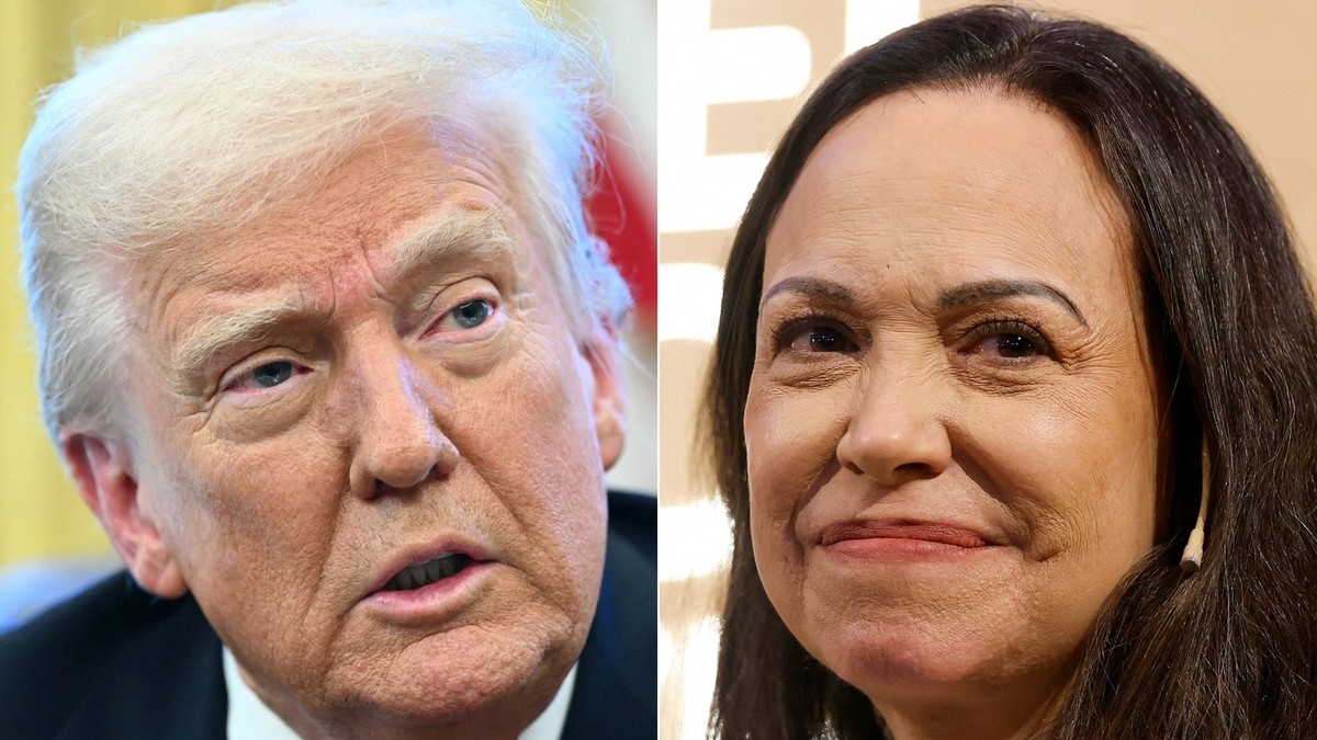 Donald Tramp, Marija Korina Mačado