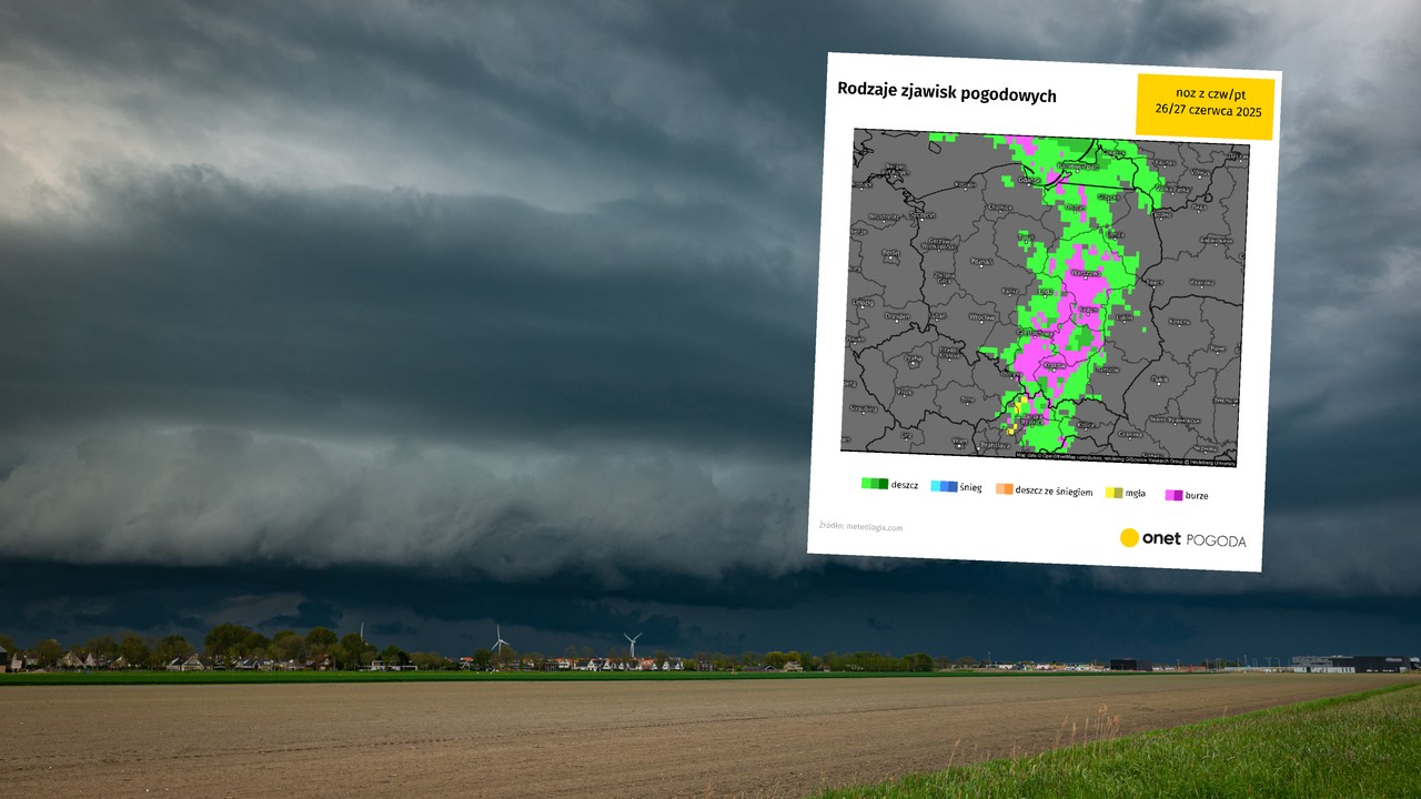 Nawałnice nie odpuszczają. W czwartkowy wieczór zrobi się niebezpiecznie [POGODA]