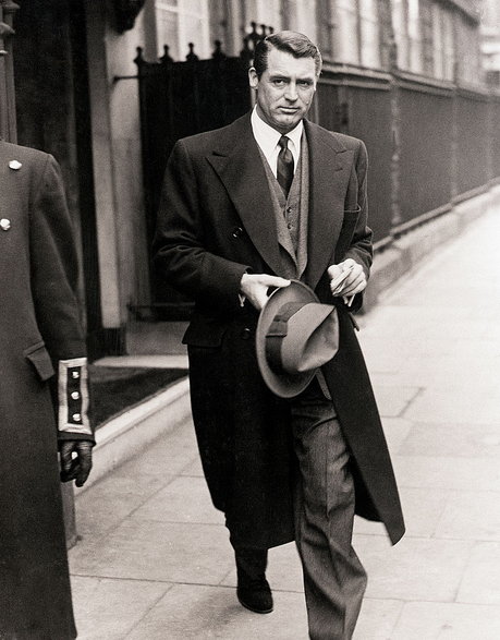 Cary Grant w Bristolu, podczas odwiedzin u swojej matki, 1936 r.