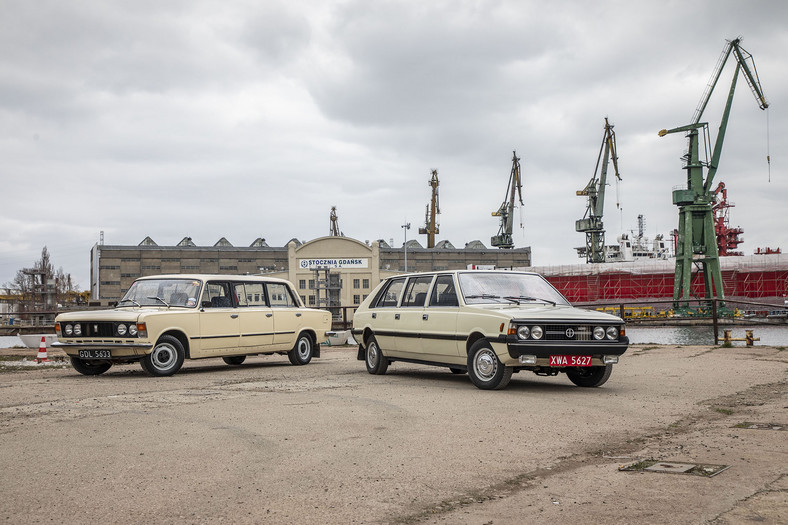 Polski Fiat 125p i FSO Polonez w wersji Long - przedłużane auta z FSO