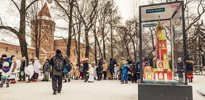 Cudeńka małej architektury na ulicach Krakowa