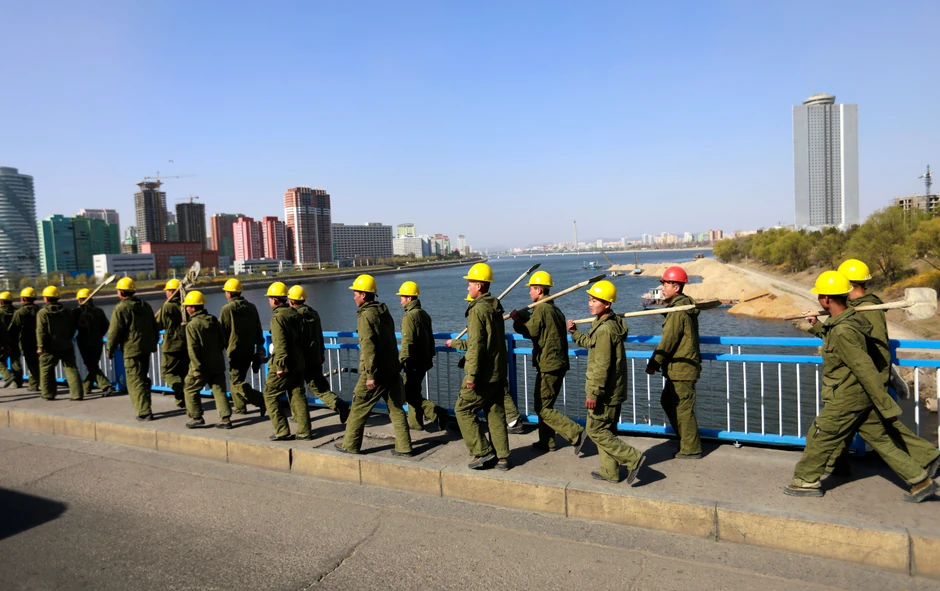 Radnici u Pjongjangu (foto: arhiva)