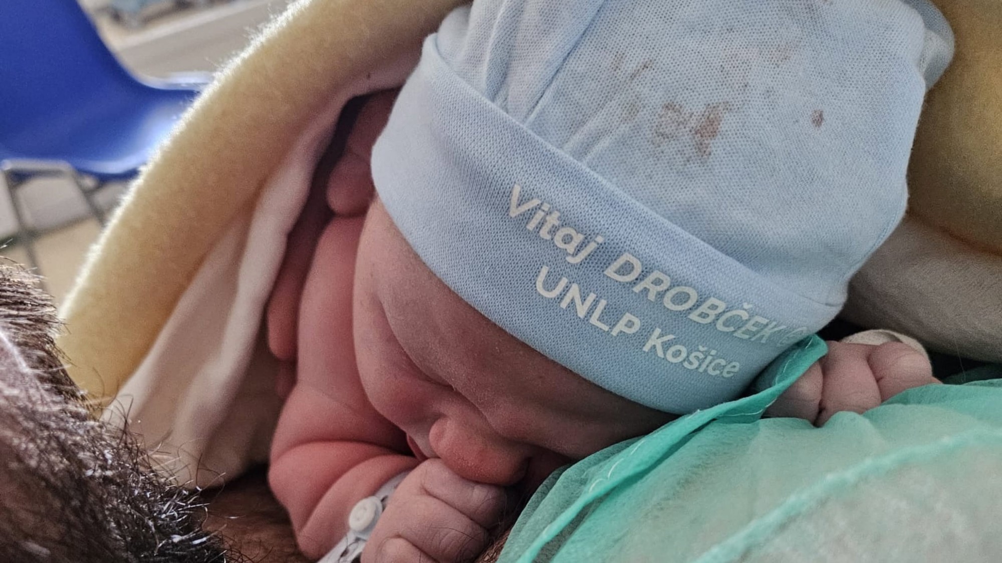Malý Jožko sa stal valibukom mesiaca v košickej pôrodnici. Zdroj? FB/Pôrodnica - Nová Nemocnica, Košice