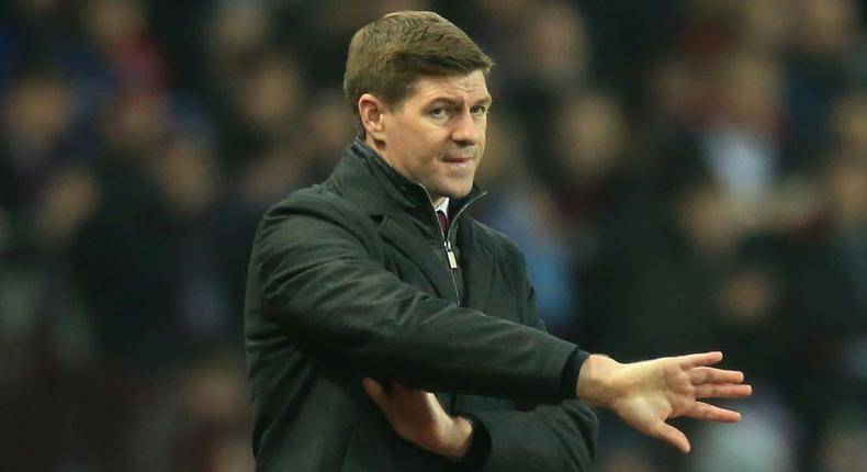 Aston Villa manager Steven Gerrard is expecting a frosty reception at Everton Creator: Lindsey Parnaby