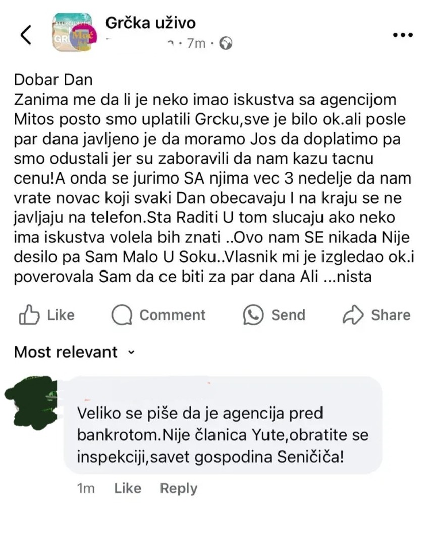 Foto: Fejsbuk, Grčka info