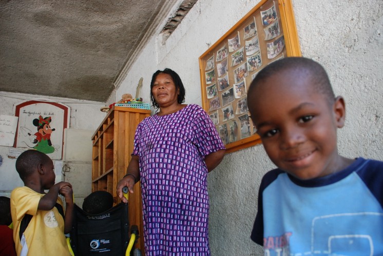 Dzieci z sierocińca „Foyer Divin”