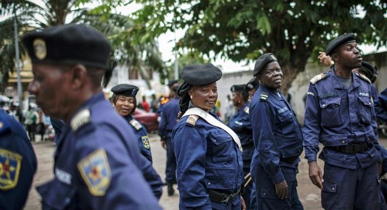 A policeman and three Bundu dia Kongo (BDK) fighters were killed in a raid on the compound in Kinshasa, Democratic Republic of the Congo, that housed the spiritual leader of the BDK movement