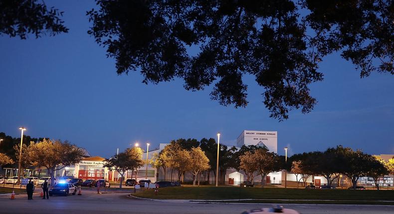 First day of school for students at Marjory Stoneman Douglas High School, scene of 2018 mass shooting that killed 17
