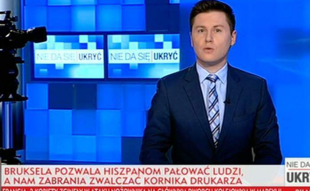 Kolejny pasek TVP Info rozgrzewa internet. Jak połączyć zamieszki w Katalonii, Brukselę i kornika drukarza