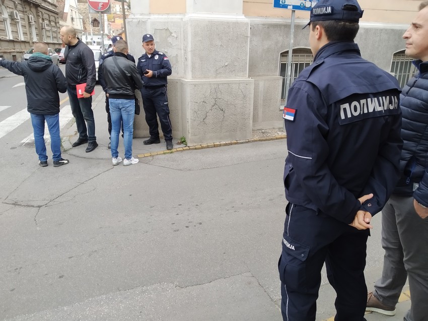 Mesto gde je počeo incident