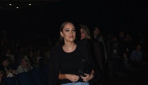 Aleksandra Prijović na koncertu Mirze Selimovića