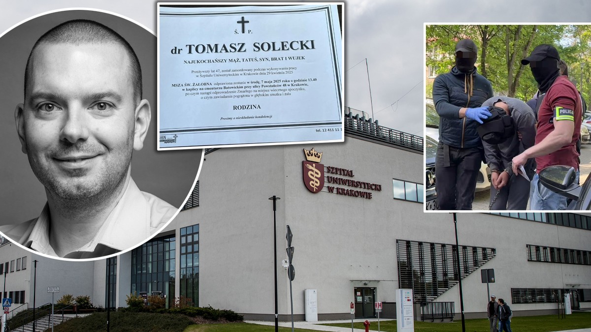 Ostatnie pożegnanie zamordowanego lekarza. Rodzina ma tylko jedną prośbę