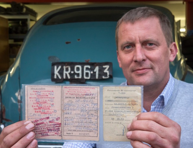 FSO Warszawa typ M20, którą jeździł kardynał Karola Wojtyła