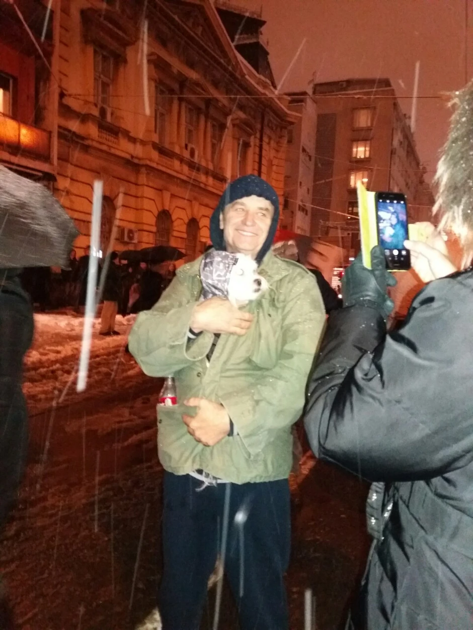 Neki su na protest doveli i ljubimce