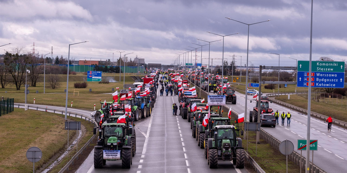 Od lutego w Polsce trwają protesty rolników. 