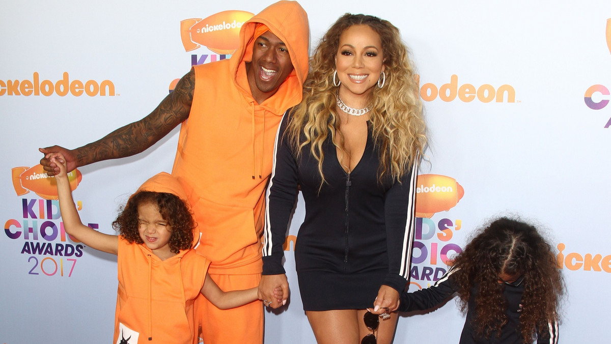 
Mariah Carey i Nick Cannon z dziećmi na gali Nickelodeon Kids Choice Awards