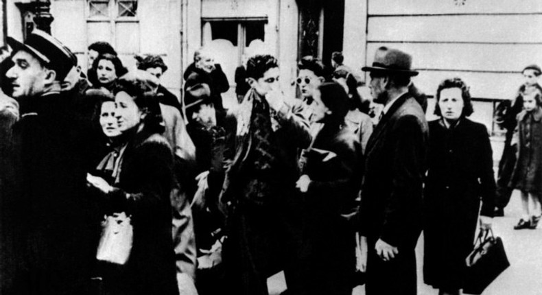 More than 13,000 Jews were rounded up in the Nazi-directed raid