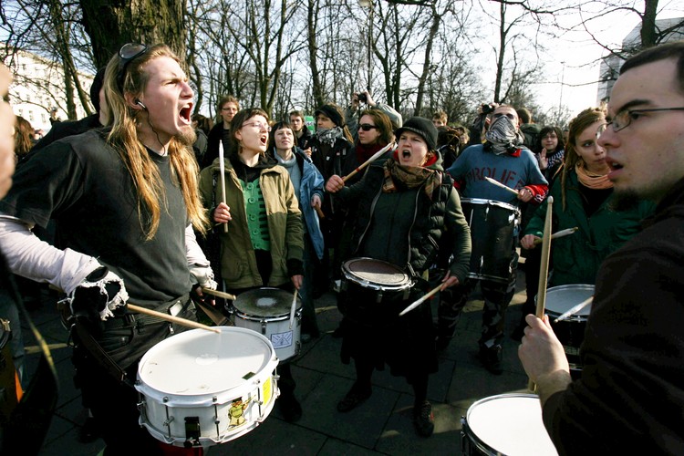 Aura dopisała, może dlatego obyło się bez agresywnych zachowań