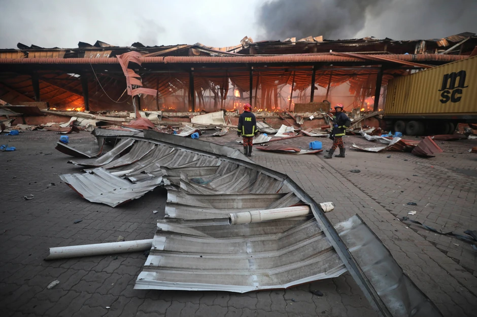 Požar u skladištu u Čitagongu u Bangladešu