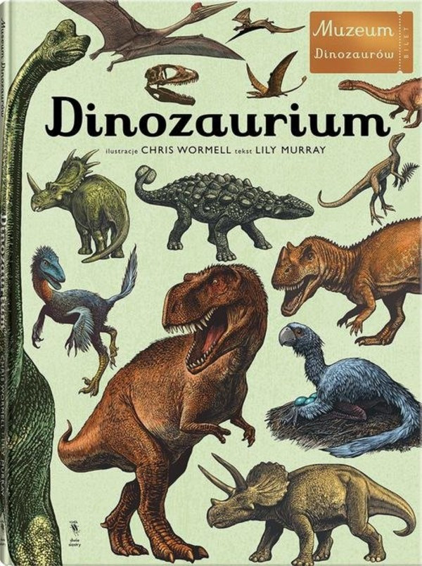 Książka "Dinozaurium - Muzeum Dinozaurów"